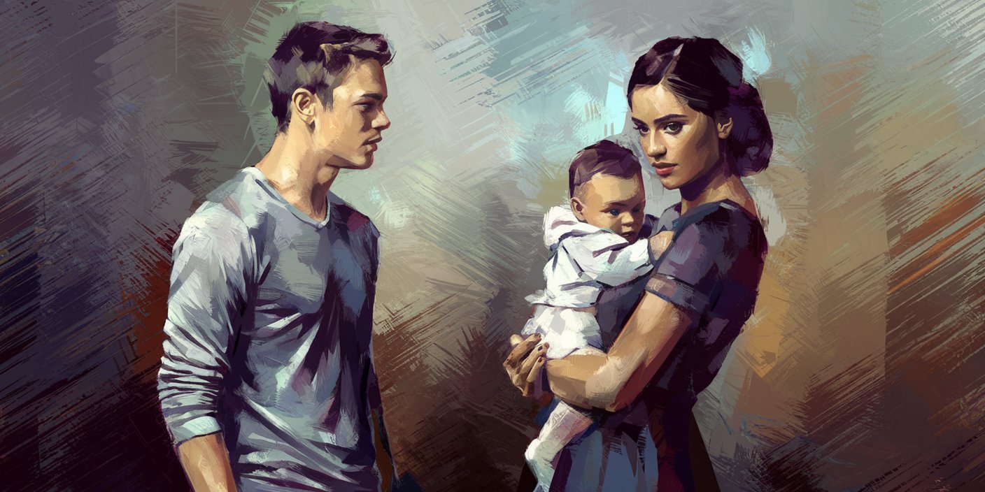 Piensa dos veces antes de enamorarte de una mujer con un hijo pequeño.