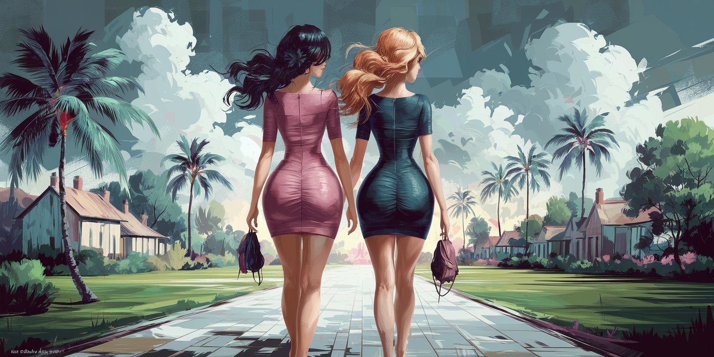 Las caderas anchas son herencia, pero la cintura esbelta es disciplina.