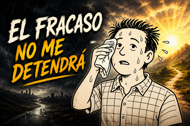Aprender a lidiar con el fracaso.